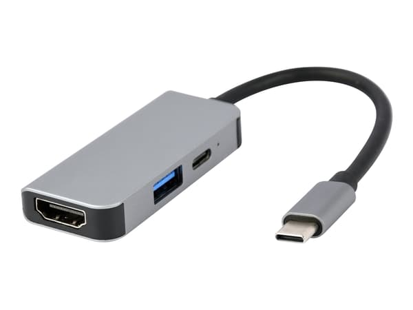 Cablexpert A-CM-COMBO3-02 - Dockningsstation - USB-C 3.1 - HDMI