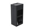 Miniatyrbilde 2 av 2: Ergonomic Solutions - Monteringskomponent (kiosk senter modul) - for printer / scanner - integrated printer and scanner - låsbar - metall - svart - k