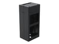Miniatyrbilde 1 av 2: Ergonomic Solutions - Monteringskomponent (kiosk senter modul) - for printer / scanner - integrated printer and scanner - låsbar - metall - svart - k