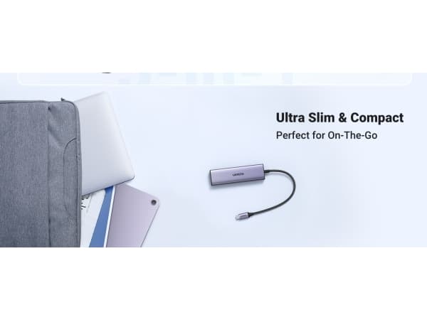 Ugreen 15596, Kabel, USB 3.2 Gen 1 (3.1 Gen 1) Type-A + Type-C, 100 W, Gjuten aluminium, 5 Gbit/s, USB