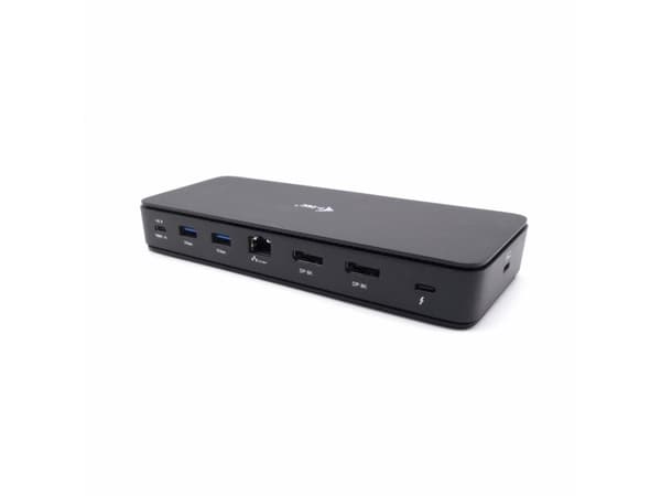 i-Tec - Dockningsstation - USB-C / USB4 / Thunderbolt 3 / Thunderbolt 4 - Thunderbolt 4, 2 x DP - 1GbE, 2.5GbE - 140 Watt - Europa