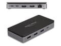 Miniatyrbilde 1 av 5: Delock - Dokkingstasjon - USB-C / Thunderbolt 3 / Thunderbolt 4 - 2 x HDMI - 1GbE