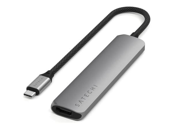 Satechi 6-in-1 - Telakointiasema - USB-C 3.2 Gen 2 - HDMI