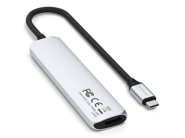 Satechi 6-in-1 - Telakointiasema - USB-C 3.2 Gen 2 - HDMI - 1GbE - 1GbE