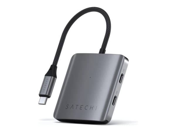 Satechi - Keskitin - med Power Delivery - 4 x USB-C 3.2 Gen 2 - pöytätietokoneet