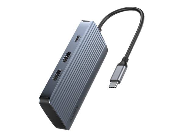ANKER USB-C HUB (7-IN-1, DUAL DISPLAY) -