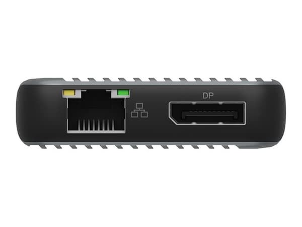 ICY BOX IB-DK4060-CPD, Langallinen, USB 3.2 Gen 1 (3.1 Gen 1) Type-C, 100 W, Musta, Harmaa, 7680 x 4320 pikseliä, 1 kpl