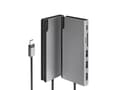 Pikkukuva 5 / 5: ALOGIC ULDUNIV2-SGR, Ledningsført, USB 3.2 Gen 1 (3.1 Gen 1) Type-C, 100 W, Grå, MicroSD (TransFlash), SD, 5120 x 2880 pikseliä, 5120 x 2880 kuvapist