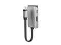 Pikkukuva 2 / 5: ALOGIC ULCHDPD-SGR, USB 3.2 Gen 1 (3.1 Gen 1) Type-C, 100 W, Hopea, 60 Hz, HDMI, USB 3.2 Gen 1 (3.1 Gen 1) Type-C, 1 kpl