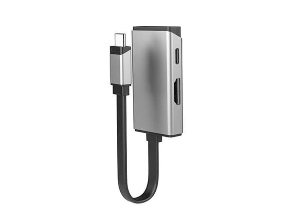 ALOGIC ULCHDPD-SGR, USB 3.2 Gen 1 (3.1 Gen 1) Type-C, 100 W, Hopea, 60 Hz, HDMI, USB 3.2 Gen 1 (3.1 Gen 1) Type-C, 1 kpl