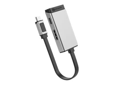 ALOGIC ULCHDPD-SGR, USB 3.2 Gen 1 (3.1 Gen 1) Type-C, 100 W, Hopea, 60 Hz, HDMI, USB 3.2 Gen 1 (3.1 Gen 1) Type-C, 1 kpl
