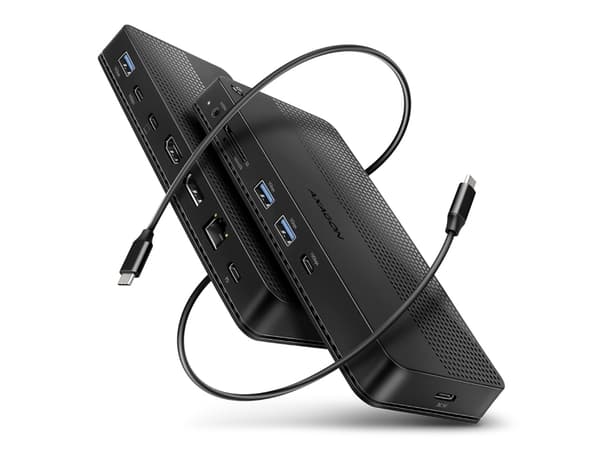 Axagon HMC-U4, Wired, USB4, 100 W, 3.5 mm, 1.4/2.3, 10,100,1000 Mbit/s