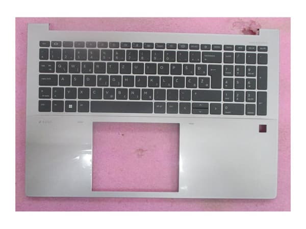 HP - Ersättningstangentbord för bärbar dator - bakgrundsbelyst - QWERTZ - slovensk - med övre skydd - för ZBook Fury 16 G10 Mobile Workstation, 16 G9