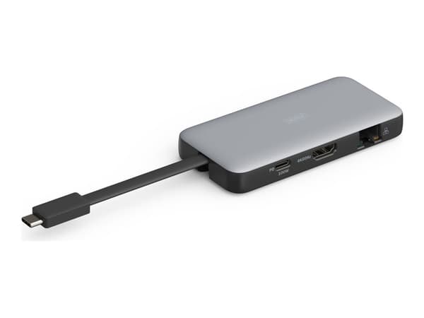 DIGITUS Travel - Dokkingstasjon - USB-C 3.2 Gen 1 - HDMI - 1GbE