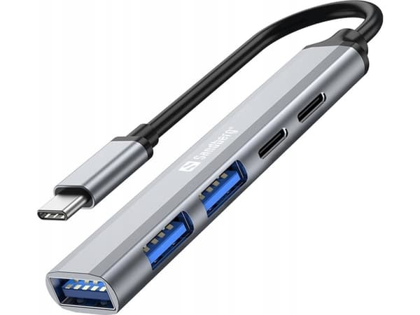 Sandberg - Dockningsstation - USB-C