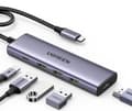 Miniatyrbild 1 av 5: Ugreen 15596, Kabel, USB 3.2 Gen 1 (3.1 Gen 1) Type-A + Type-C, 100 W, Gjuten aluminium, 5 Gbit/s, USB