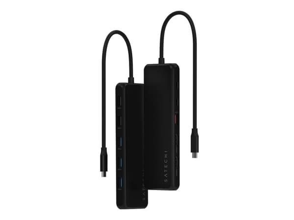 Satechi 13-in-1 USB-C Triple Display Multiport Adapter - Black