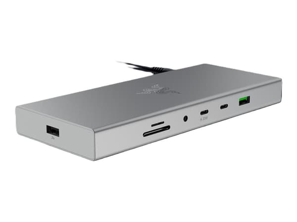 Razer USB 4 Dock, USB Type-C, 3.5mm, DisplayPort, HDMI, RJ-45, USB 2.0 Type-A, USB 3.2 Gen 1 (3.1 Gen 1) Type-A, USB 3.2 Gen 2..., MicroSD (TransFlas