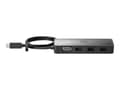 Miniatyrbilde 2 av 5: HP Travel Hub G2 - Portreplikator - USB-C - VGA, HDMI - for OMEN by HP Laptop 16; Victus by HP Laptop 15, 16; EliteBook 830 G6; Fortis 11 G9