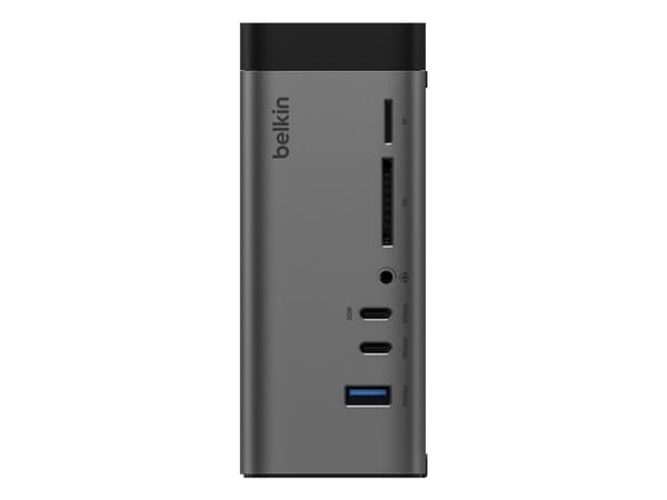 Belkin CONNECT 11-in-1 Pro - Dockningsstation - USB-C - 2 x HDMI, USB-C - 1GbE - 150 Watt