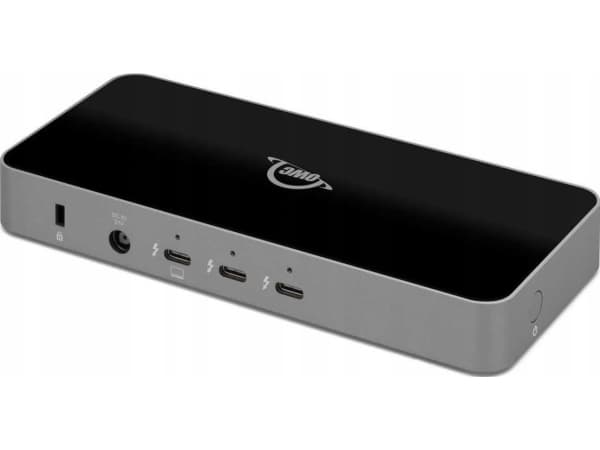 Thunderbolt 5 -keskitin(grau/schwarz, Thunderbolt 5, USB-A)