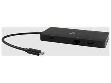 USB-C MINIDOCK 100W PD HDMI VGAACCS GB RJ45 SD MICROSD 2X USB USB USB USB-C