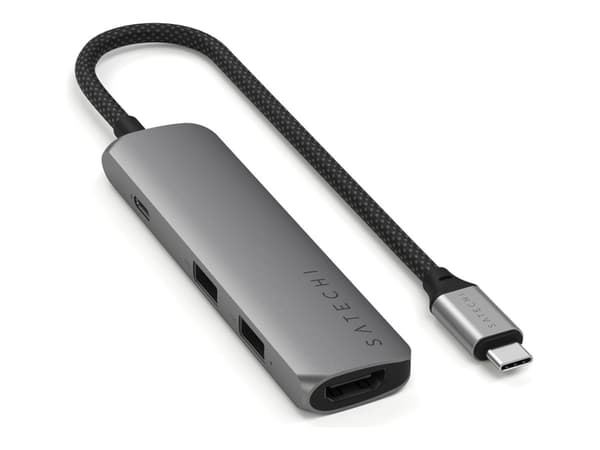 Satechi 4-in-1 - Telakointiasema - USB-C / USB 3.2 Gen 2 x 2 - HDMI