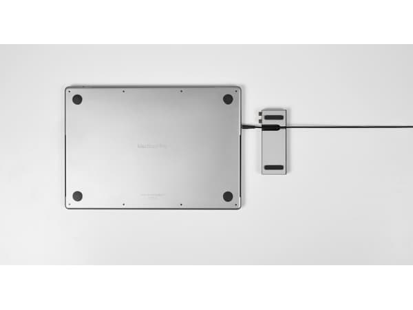 LMP 24418, telakointi, USB 3.2 Gen 1 (3.1 Gen 1) Type-C, 100 W, 10 100 1000 Mbit/s, musta, harmaa, 40 Gbit/s.