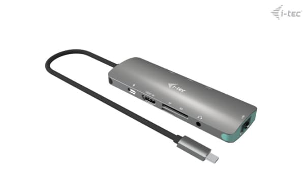 i-Tec Nano Dock - Dokkingstasjon - USB-C / USB4 / Thunderbolt 3 / Thunderbolt 4 - HDMI - 1GbE - 100 watt - Europa