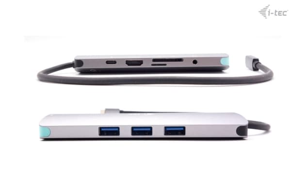 i-Tec Nano Dock - Dokkingstasjon - USB-C / USB4 / Thunderbolt 3 / Thunderbolt 4 - HDMI - 1GbE - 100 watt - Europa