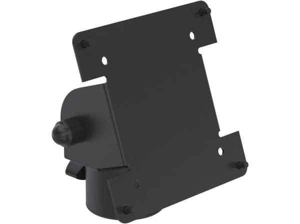 Ergonomic Solutions SpacePole POS SPV106-FX-02, POS-fäste, Svart, Metall, 75 x 75 mm, 100 x 100 mm, 27,9 cm (11")