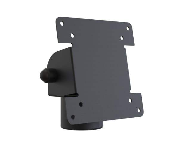 Ergonomic Solutions SpacePole POS SPV106-FX-02, POS-fäste, Svart, Metall, 75 x 75 mm, 100 x 100 mm, 27,9 cm (11")