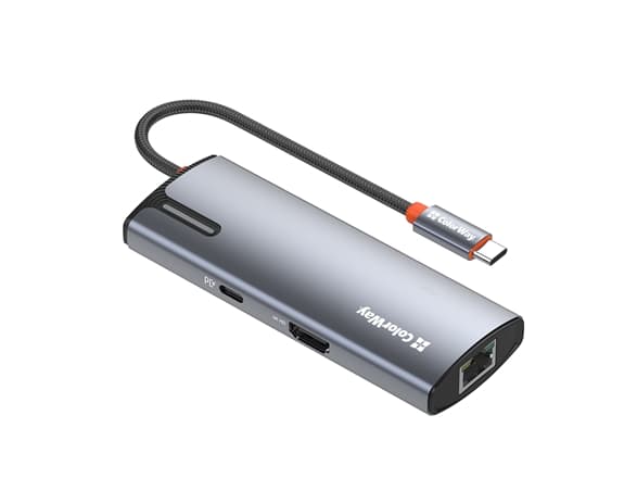 ColorWay 6-in-1 Docking Station | CW-HUB02 | 100 W