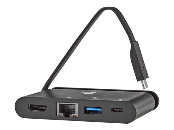 Nedis USB adapteris USB 3.1 USB Type-C™ USB Type-A / USB Type-C™ / 1x HDMI® / 1x RJ45