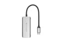 Miniatyrbild 2 av 5: HYPER HD41-GL, USB 2.0 Type-C, Svart, Grå, HDMI, USB 2.0, USB Type-C, USB, 85 mm, 34 mm