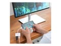 Miniatyrbild 2 av 5: j5create JCA152 - Videokort - 24 pin USB-C hane till HDMI, 24 pin USB-C hona - 8.2 cm - vit - stöd för 4K, USB-strömförsörjning (100W), stöd för DP A