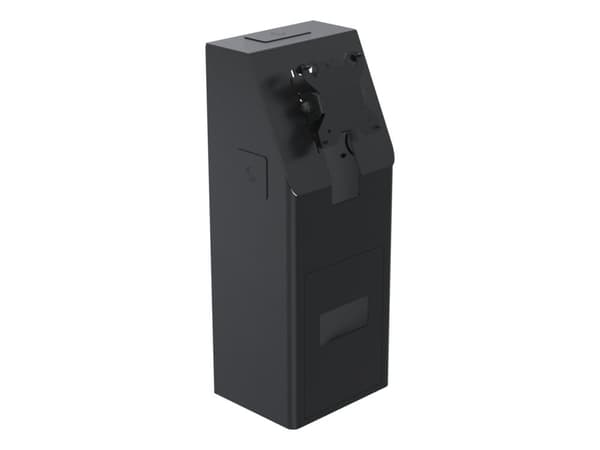 Ergonomic Solutions SpacePole Kiosk SPK402-02, Kioskset, Svart, Metall, 75 x 75 mm, 100 x 100 mm, Universal