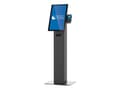 Pikkukuva 3 / 4: Ergonomic Solutions SpacePole Kiosk SPK400-02, Kioskipakkaus, musta, metalli, 75 x 75 mm, 100 x 100 mm, universaali
