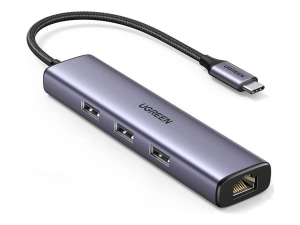 Ugreen - Dockningsstation - USB-C / Thunderbolt 3 - 1GbE