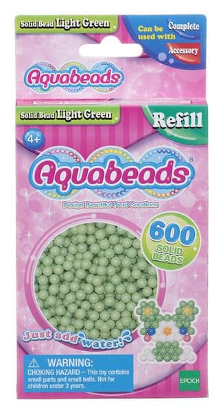 Aquabeads, Ljusgröna matta pärlor