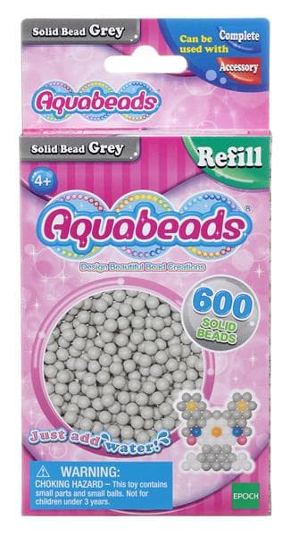 Aquabeads, Grå matta pärlor