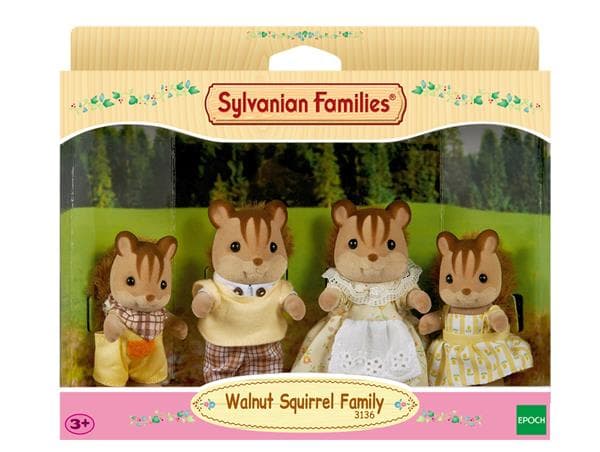Sylvanian Families, Familjen Ekorre