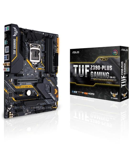 ASUS TUF Z390-PLUS GAMING (WI-FI) CPNT ATX SND+WLAN+U3.1+M2 SATA6 DDR4 IN