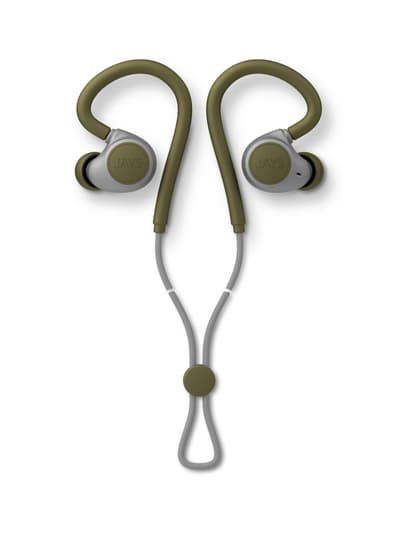 JAYS Hörlur m-Six Trådlös In-Ear Earhook Moss/Grön