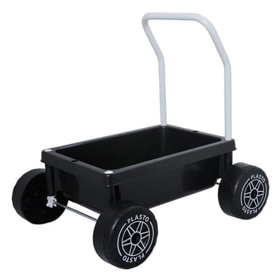 Plasto, Lära-Gå-Vagn med mjuka hjul, höjd 48 cm.