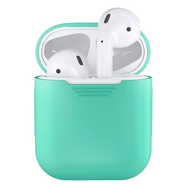 Skydd för Airpods - Mintgrön