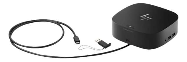 HP USB-C/A Universal Dock G2 - Dockningsstation - USB-C - HDMI, 2 x DP - GigE - 100 Watt - EU - för EliteBook x360, Mobile Thin Client mt45, ZBook 15 G6, 17 G6