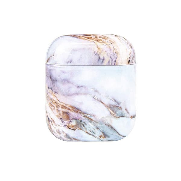 Skyddsfodral till AirPods - Vit Marmor