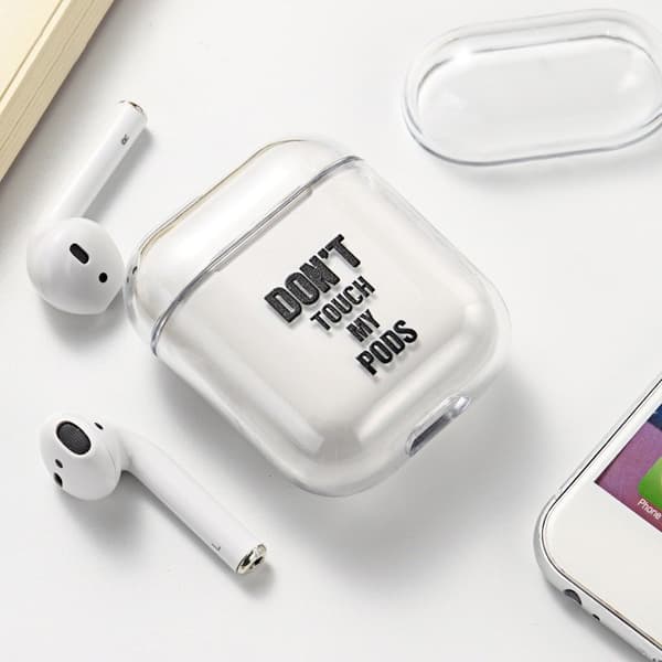 Skyddsfodral till AirPods - Text