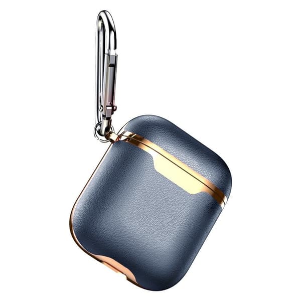 Beskyttelsesdeksel til AirPods - Blå / Gull